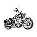 Produktbild AIYOUBU Classic Motorrad 3D Wanduhr Mit Led-Beleuchtung Garage Zeichen Motorrad Vintage Schallplatte Uhren Wanduhr Wohnkultur 12 @ A-No Led