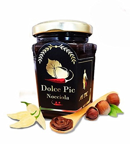 Dolce PIC alla Nocciola (300 g) - Crema spalmabile alla Nocciola con Peperoncino Dente di Coyote - Mr PIC: il Peperoncino Toscano di alta qualità