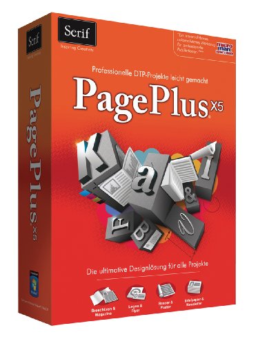 Serif PagePlus X5 - Autoedición (Intel Pentium, 1024 x 600px, PC, Windows XP/Vista/7)