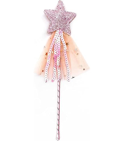 10 Bacchette Magiche Principessa Stella - Multicolore, 36cm, Per Feste E Costumi - Foto 2