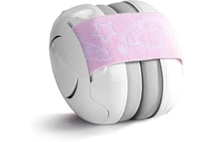 SuplutuX Gehörschutz Kinder - Kapselgehörschutz für Kinder, Lärmschutz Kopfhörer Kinder, Ohrenschützer Kinder Besonders Weich Und Leicht für den Empfindlichen Babykopf, Verbessert den Schlaf unterwegs