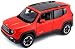 Produktbild Maisto Jeep Renegade: Originalgetreues Modellauto 1:24, Türen und Motorhaube zum Öffnen, Fertigmodell, 20 cm, rot (531282)