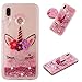 Produktbild Miagon Flüssig Hülle für Huawei P20 Lite,Glitzer Weich Treibsand Handyhülle Glitter Quicksand Silikon TPU Bumper Schutzhülle Case Cover-Auge