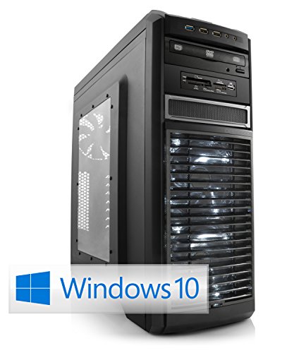 Gaming PC CSL Speed X4902 inkl. Windows 10 - Gaming PC mit Intel Core i7-7700K 4x 4200MHz, GeForce GTX 1080, 32GB DDR4 RAM, 250GB M.2 SSD, 2000GB HDD, Blu-ray, USB 3.1 Gen 2