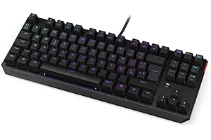 ENDORFY Thock TKL IT Red, switch Kailh Red, TKL 80%, switch meccanici, layout Italiano, keycaps in ABS, EY5G004