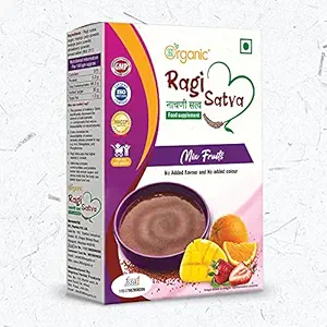360 Degree Organic_Ragi Satva Mix Fruits Healthy food - 250g (Nachani Satva)