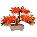 Produktbild Japanischer Pinien mit Schale,Bonsai Zeder,Home Hochzeit Dekoration,Hochwertiger Kunstbaum,Höhe ca. 20-24cm, 32