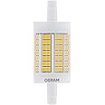 OSRAM LED SUPERSTAR LINE R7s DIM / LED tube: R7s, Dimmable, 11.50 W, 100 W for, Warm White, 2700 K, / / pack of 9