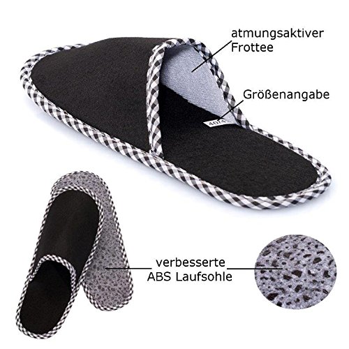 ABS Gästepantoffel VIP 6er Set, Antirutsch - 3