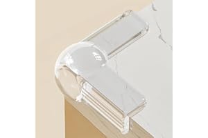 PLUSOXSTEEL Corner Protector Baby 12 Pack Table Corner Protectors for Furniture Corner Guard & Edge Safety Bumpers Baby Proof Corners and Edges Table Corner Covers Baby Safety Baby Proofing Corner Guards Rubber