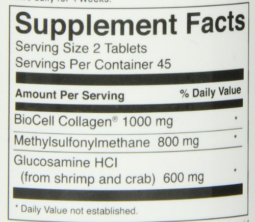 FoodScience of Vermont, Superior Collagen. Skin, Joint and Connective Tissue Support, 90 Tablets