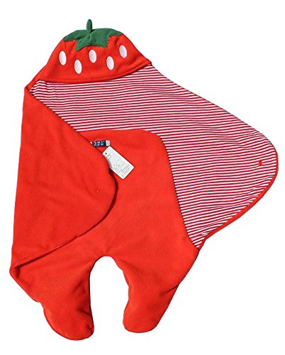 Toddler Sleep Sack Baby Blanket Infant Swaddling Wearable Blanket Strawberry