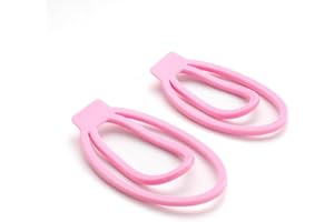 MKGMYGZ Fufu Clip 2 Piezas Dispositivos De Castidad Dispositivo De Anillo De Pene Masculino Dispositivo De Castidad De Jaula De Pene Sissy Jaula De Pene Entrenador Masculino Jaula (Pink)