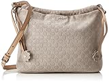  Joop! Damen Velluto Stampa Mia Shoulderbag Mhz Schultertasche, Grau (Light Grey), 9x25x26 cm