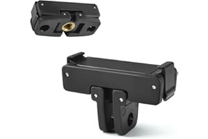 JOYSOG Magnetyczny adapter do kamery sportowej do OSMO Action 4/Action 3/Action 2 adapter szybkiego zwalniania z adapterem przyłączeniowym akcesoria bazowe