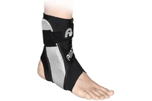 Aircast A60 Sprunggelenkschiene in verschiedenen Größen für Links oder Rechts - 1 Stück - Supinations-/Pronationsbeschränkung durch unelastisches Zugband (rechts, M)