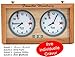 Produktbild Ludomax Schach Uhr Garde Classic Holzgehäuse mit einzeiliger Gravur, Geschenk Idee