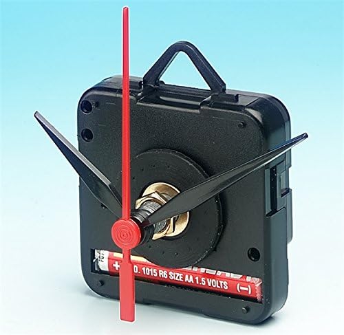Quartz Clock Movement Mechanism with Hands Over 1 Year Run Time