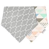 Itaar Babylätzchen Bandana Lätzchen Bib Baumwolle Unisex 2 Stück - 4