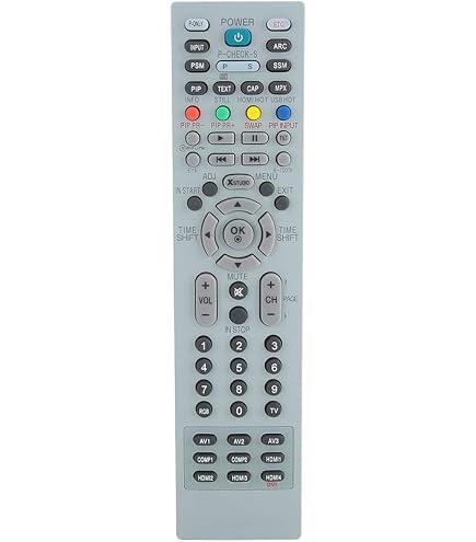 ALLIMITY Telecomando Universale MKJ39170828 | Sostitutivo Per LG TV | Plug And Play, Nessuna Programmazione | Compatibile Con 21FS2CLX, 32LB550B E Altri