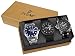 Dezine 3 Pcs Combos Of Silver & Black Coloured Quartz Watch For Men RS.999.00