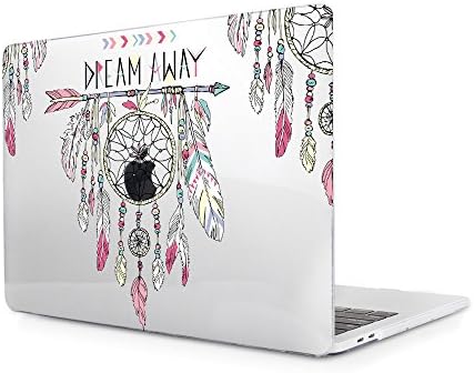 3D Print Hollow out Image Plastic Hard Case Cover for Newest MacBook Pro Retina 13 Inch (A1706 with Touch Bar and A1708 without Touch Bar, Release Oct 2016),Feather
