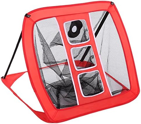 AMDirect 20" Golf Chipping Net Portable Training Target, Pop-Up Hitting Aid with Carry Bag