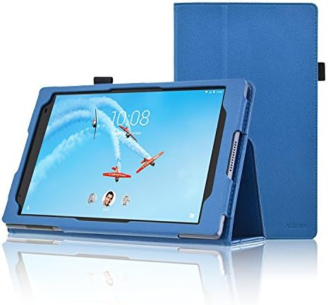Lenovo Tab 4 8 Plus 2017 Case, ACdream Premium PU Folio Leather Tablet Case for Lenovo Tab 4 8 Plus 2017 with Auto Wake Sleep Function, Blue