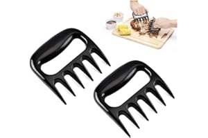 LATRAT 2 Stück Bear Claws Fleischwolf für BBQ, die Original Bear Paws Shredder Claws, perfekt zerkleinertes Fleisch, leicht heben, handhaben, zerkleinern und schneiden Fleisch