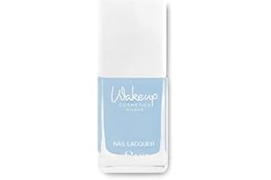 WAKE UP COSMETIC MILANO Wakeup Cosmetics - Nail Lacquer, Smalto per Unghie a Lunga Durata dal Finish Brillante e dal Colore Pieno, Colore Beau Lac