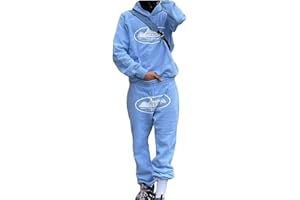 SADWF Corteiz Chándal For Hombre, Chándal, Traje Deportivo, Sudadera Con Capucha De 2 Piezas, Pantalones Deportivos, Sudadera Con Capucha, Pantalones Informales Con Capucha