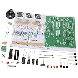 MagiDeal DIY PCB Placa De Circuito Digital Led Kits De Alarma De Reloj Electrónico Conjunto De 6 Dígitos