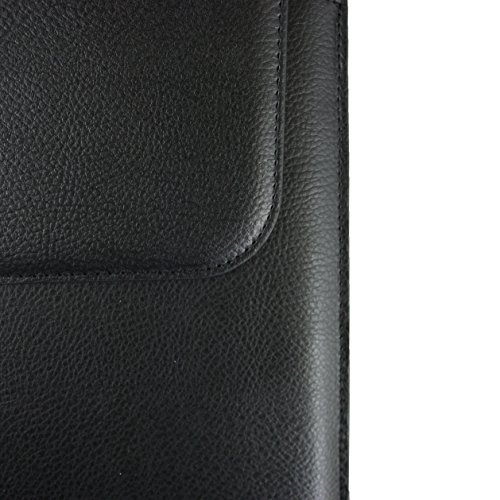 Emartbuy Lenovo Yoga 710 14 Zoll Schwarz PU Leder Magnetisches Kasten Folio Mappen Kasten Abdeckung Hülse ( 13.3 to 14 Zoll ) - 4