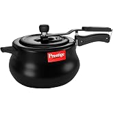 Prestige 5 Litre Hard Anodised Nakshatra Plus Svachh Innerlid Pressure Cooker|Deep lid for spillage control|Gas & Induction C