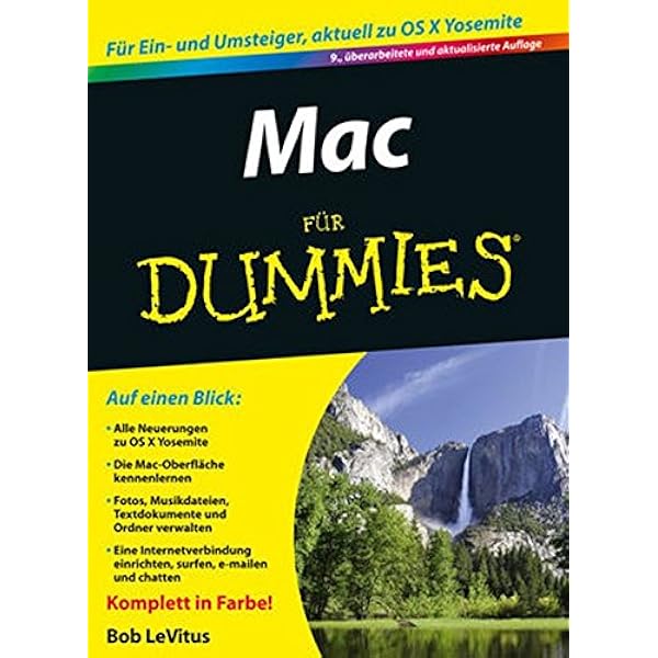 Mac Fur Dummies Amazon De Levitus Bob Kommer Isolde Bucher