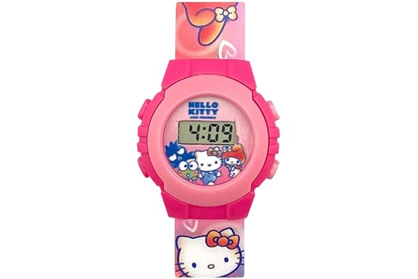 Kids Euroswan Barn Digital kvartsur med silikonrem HK50151