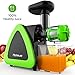 Produktbild Entsafter Gemüse und Obst, Homever Slow Juicer Ausgestattet mit Einem Geräuscharmen Motor für Erstellen Sie Fruchtsaft Gemüsesaft