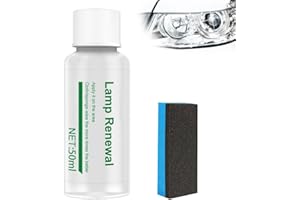 ‎GIVUAIME Auto-Langzeitwirksames Scheinwerfer-Reparaturfluid, 2025 Neu Scheinwerfer Aufbereitung Set, Autoscheinwerfer Politur Flüssigkeit, Beseitigt Kratzer Vergilbung Unschärfe Verlängert Lebensdauer (50ML)
