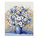 Produktbild Wanfor Malen nach Zahlen Kit, DIY Ölgemälde Zeichnung Blume Home Decor Dekorationen Geschenke - 40x50cm(Kein Rahmen)#1