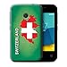 Produktbild Stuff4 Gel TPU Hülle / Case für Vodafone Smart First 7 / Schweiz/Swiss Muster / Flagge Land Kollektion