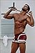 Produktbild 783099 Hard bodied Fitness Man Working Out With Jump Rope Venice California USA A4 Photo Poster Print 10x8