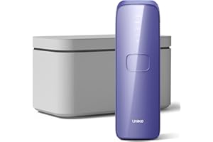 ‎ULIKE Ulike Sapphire Air 3 IPL-Haarentfernung mit Sapphire Ice-Kühlsystem für schmerzfreie und langanhaltende Ergebnisse, flaches Kopffenster für den Heimgebrauch an Körper und Gesicht, Lila