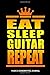 Produktbild Music & Songwriting Journal: Eat Sleep Guitar Repeat