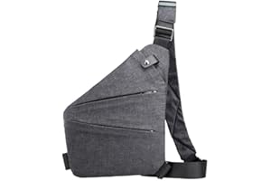 bergxperten Sac bandoulière anti-vol Farvello Antivol Léger Imperméable, Simple, Grande Capacité pour Hommes et Femmes