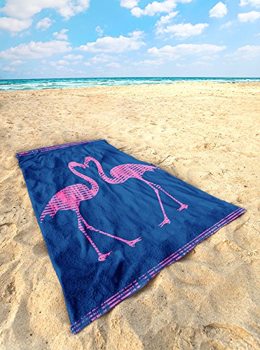 Strandtuch „Flamingos“ 90x180cm - 2