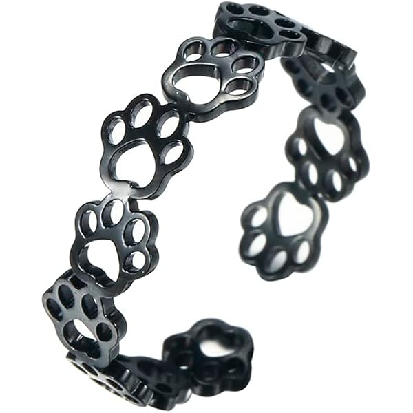 Anello Bassotto Anello Con Zampa Animale Acciaio Inox 316L