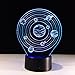 Produktbild GZXCPC Kreativer Illusion-Lampen-Planet 3D, 7 Farben Led Nachtlicht Touch Schalter Schlafzimmer Schreibtisch Beleuchtung für Kinder Geschenke Haus Dekoration
