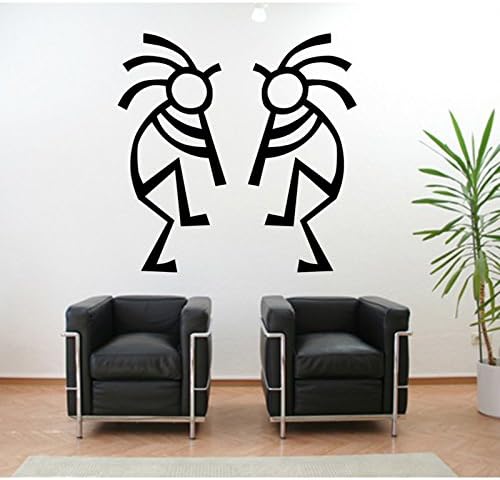Duo Dancers Stickers, bright blue, L 60cm x H 60cm