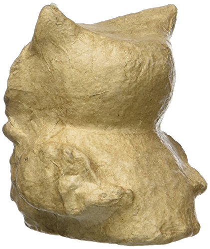 Decopatch AP148O Figur Eule, Pappmaché, Braun - 2