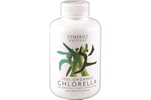 Synergy Natural Organic Chorella - Pack of 500 Tablets
